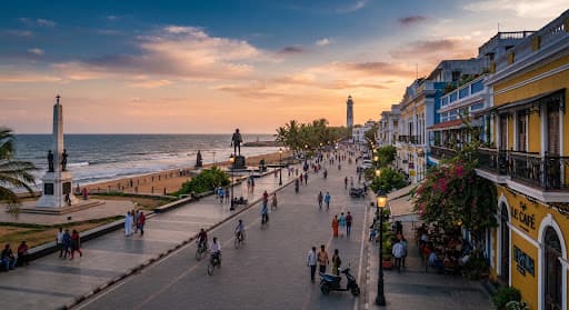 Chennai to Pondicherry taxi route